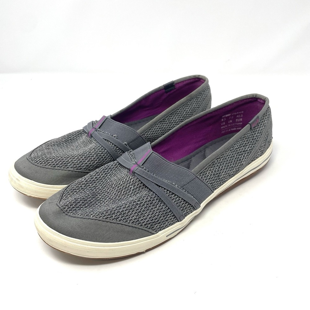 Keds Slip On Comfort Sneakers With Ortholite Memory Foam Gray Women's Size 9.5‎